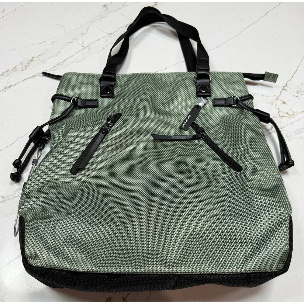 Sherpani‎ Tempest AT Convertible Backpack Tote Bag Aloe Mist Water Resistant NEW